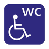 Barrierefreies WC